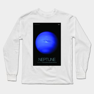 Neptune, God Of The Sea | Solar System & Beyond Long Sleeve T-Shirt